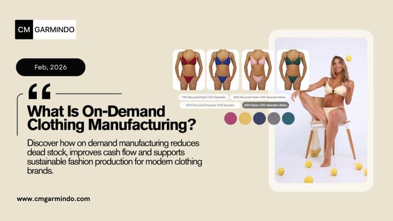 What Is On-Demand Clothing Manufacturing? - cmgarmindo.com